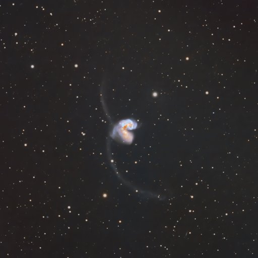 NGC 4038/4039 Galaxias de las Antenas